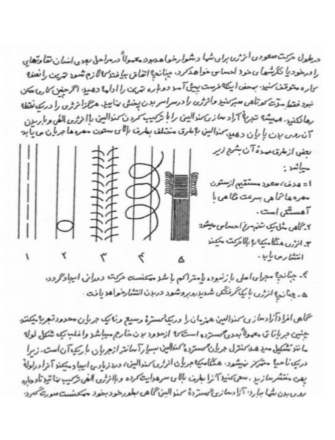 چاکراهای اصلی و فرعی استاد قندی