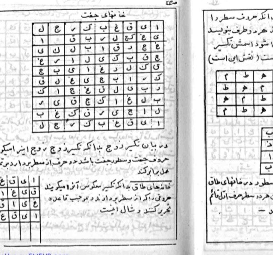 کتاب علم جفر محمدعطاری تبریزی